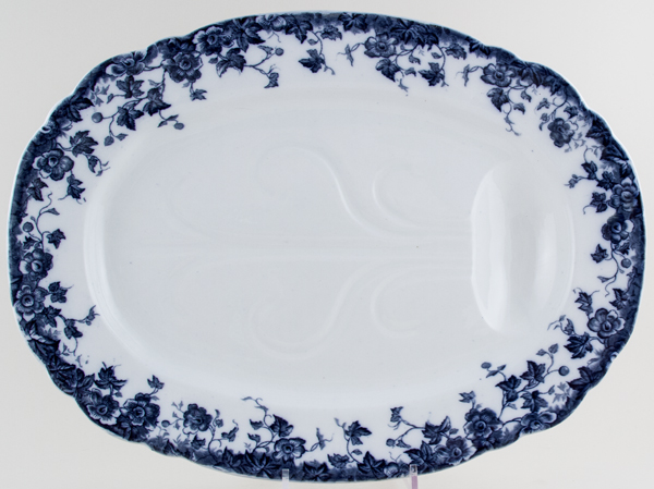 Meat Dish or Platter with tree and well c1894